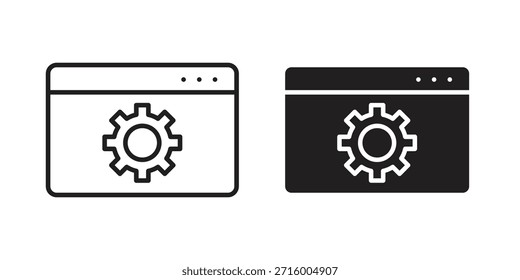 Software Icon Konzept für Infografik, Website oder App.