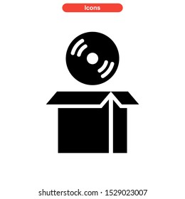 software icon isolated sign symbol vector illustration - high quality black style vector icons
