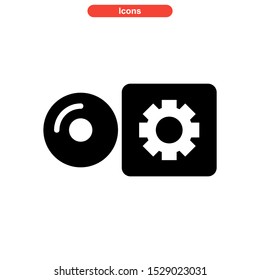 software icon isolated sign symbol vector illustration - high quality black style vector icons
