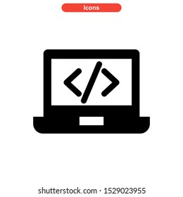 software icon isolated sign symbol vector illustration - high quality black style vector icons
