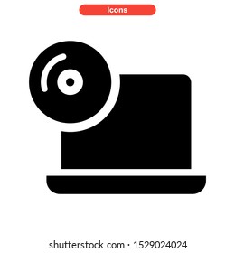 software icon isolated sign symbol vector illustration - high quality black style vector icons
