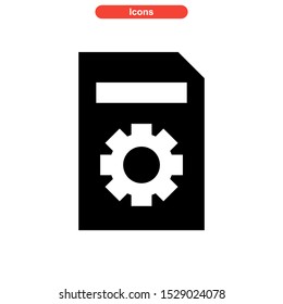software icon isolated sign symbol vector illustration - high quality black style vector icons
