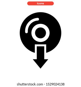 software icon isolated sign symbol vector illustration - high quality black style vector icons
