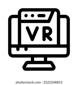 ícone de software com estrutura de tópicos de estilo