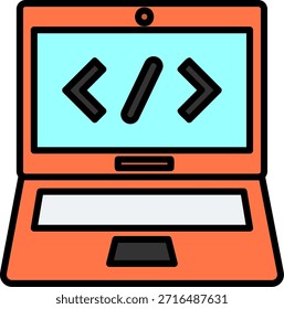 Signo de arte de símbolo de icono de software