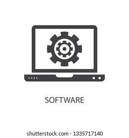 software icon,Can be used for web, print and mobile