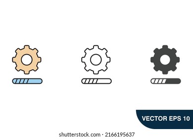 software icons  symbol vector elements for infographic web