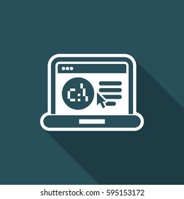 Software language webpage icon