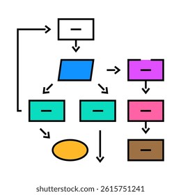 software prototyping line icon vector. software prototyping sign. isolated symbol illustration