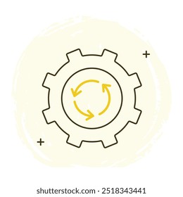 Software Reverse Engineering Vector Icon Design, code analysis, debugging, algorithm analysis, tech icons