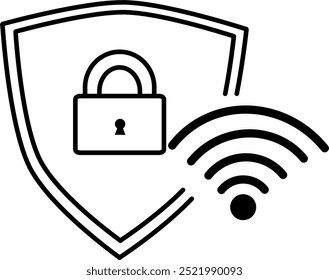 Software security.
login banner for web, and mobile apps. Security illustration, flat style vector. part 4