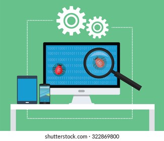 Software Testing All Devices Find Bugs And Tester