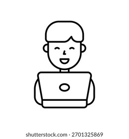 Icono de Vector de software ilustración de stock
