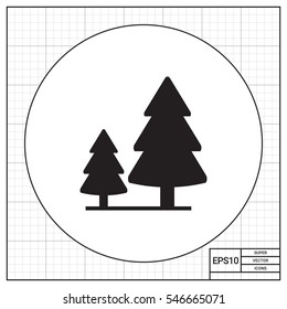 Softwood forest sign