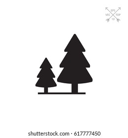 Softwood forest sign