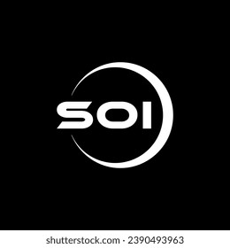 SOI Letter Logo Design, Inspiration for a Unique Identity. Modern Elegance and Creative Design. Watermark Your Success with the Striking this Logo.