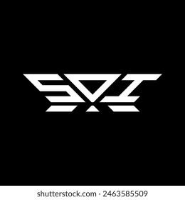 SOI letter logo vector design, SOI simple and modern logo. SOI luxurious alphabet design  