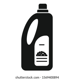 Soil bottle fertilizer icon. Simple illustration of soil bottle fertilizer vector icon for web design isolated on white background