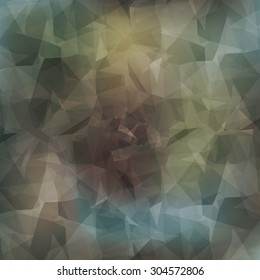 Soil Colors Low Poly Background Design
