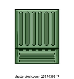 soil compost bin cartoon. kitchen biodegradable, sustainability environment, green eco soil compost bin sign. isolated symbol vector illustration