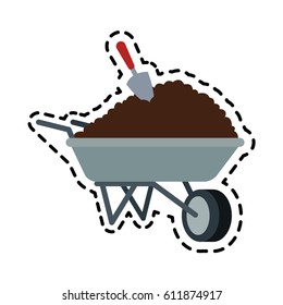 soil or dirt icon image 