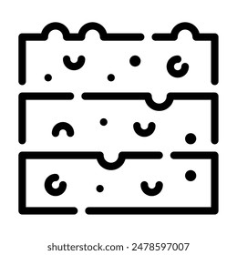 Soil Earth Icon for web, app, infographic etc
