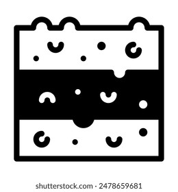 Soil Earth Icon for web, app, infographic etc