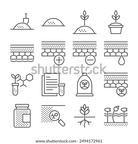 Soil Ground Icon - Geology icon