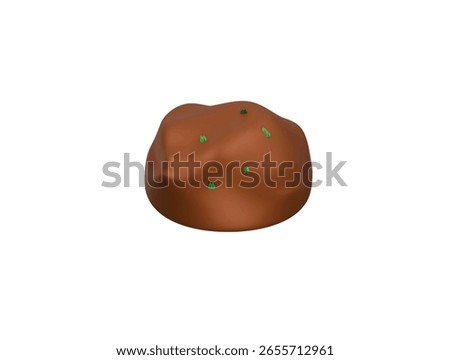 soil icon 3d illustration render