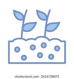Soil Icon Element For Design