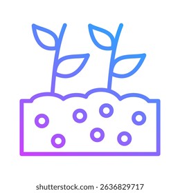 Soil Icon Element For Design