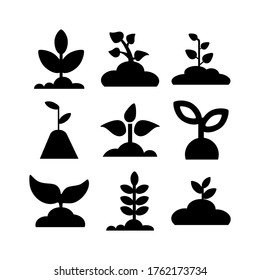 soil  icon or logo isolated sign symbol vector illustration - Collection of high quality black style vector icons
