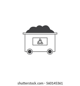 soil icon. sign design