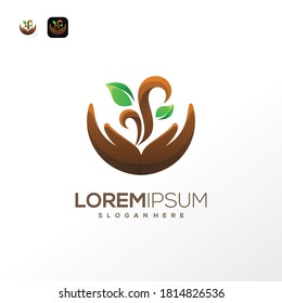 soil logo template ready to use