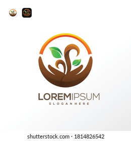soil logo template ready to use