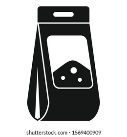 Soil package icon. Simple illustration of soil package vector icon for web design isolated on white background