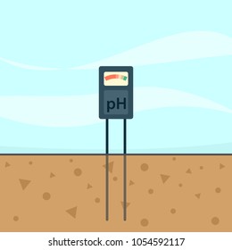 Soil Ph Testing. Clipart Image