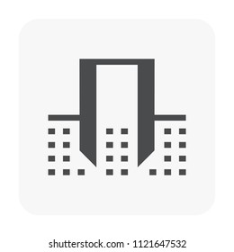 Soil sampling collecting vector icon. May called sample, sampler. Include hand auger equipment tool for method to core, drill, test, analysis, assessment in geotechnical engineering and construction.
