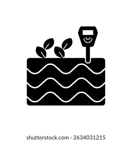 soil sensor icon, modern vector isolated on white background.