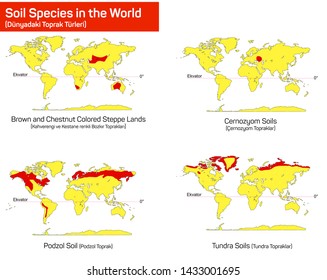 Soil types in the world - Soil types