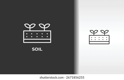 Vector De Suelo, Icono O Logotipo Signo Ilustración De Símbolo Aislado