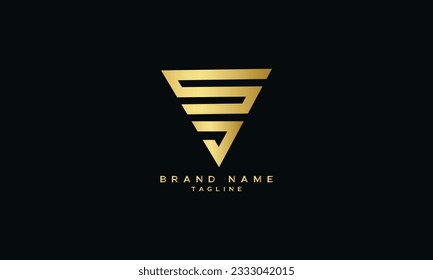 SOJ, SJ, JS, SO, OS, Abstract Anfangsbuchstaben Buchstaben Alphabet Logo Design