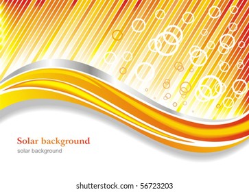Fondo solar. Vector.  Antecedentes comerciales.