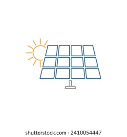 solar battery icon black vector Solar panel