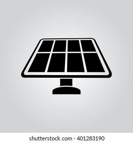 Solar Battery icon vector