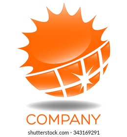 solar battery logo