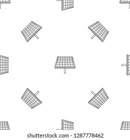 Solar brand panel icon. Outline illustration of solar brand panel vector icon for web design isolated on white background