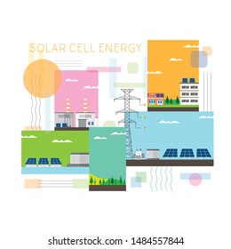 solar cell energy, solar cell  power plant, how to solar cell