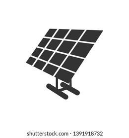 Solar Cell Icon. Energy Panels 
Symbol for Info Graphic, Design Elements, Websites, Presentation and Application - Vector.
