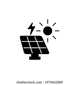 Solar cell icon, eps 10